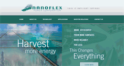 Desktop Screenshot of nanoflexpower.com